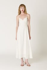 Alegria Tonal Polka Dot Maxi Dress