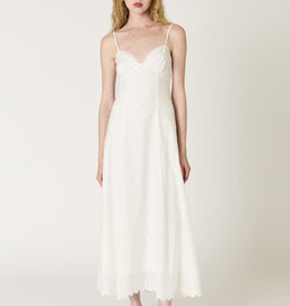 Alegria Tonal Polka Dot Maxi Dress