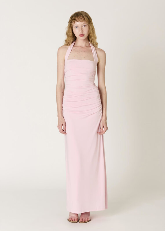 Aliento Halter Maxi Dress