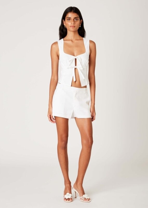 Tailored Mid Rise Micro Short