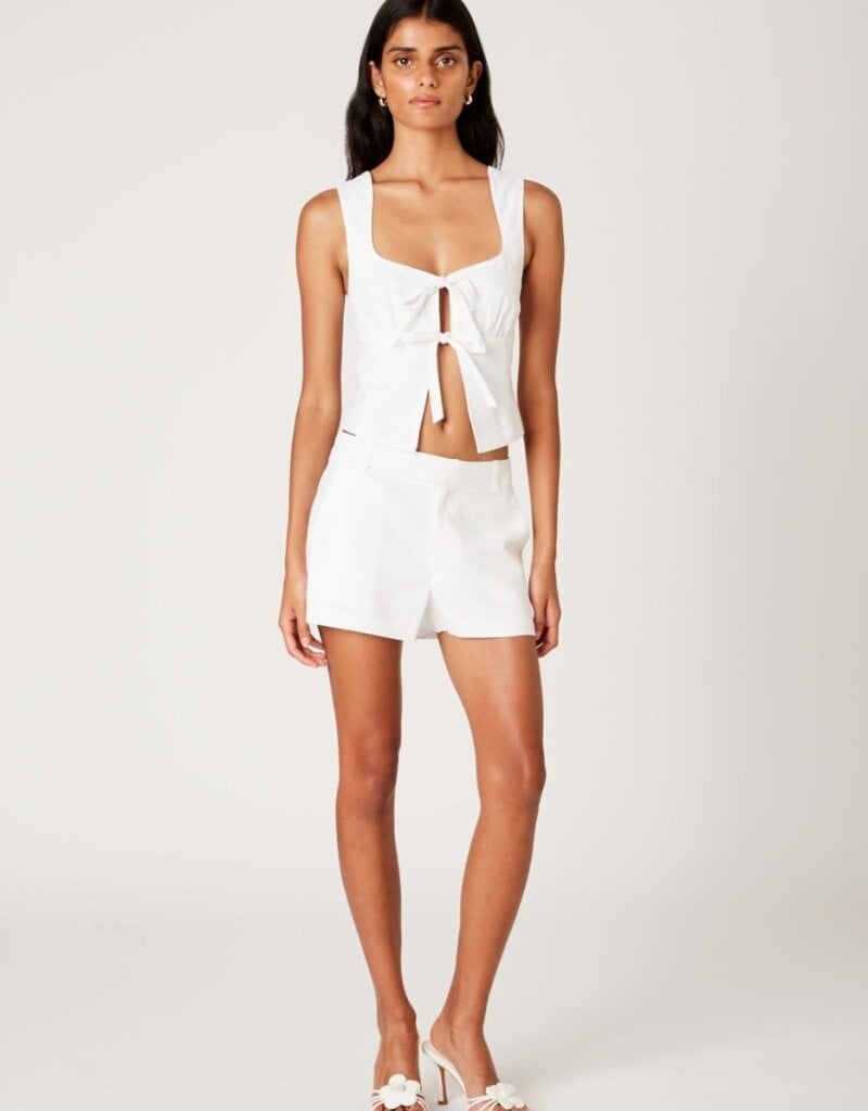 Tailored Mid Rise Micro Short