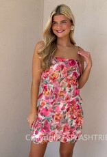 ASTR Blanca Floral Mini Dress