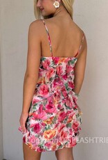 ASTR Blanca Floral Mini Dress