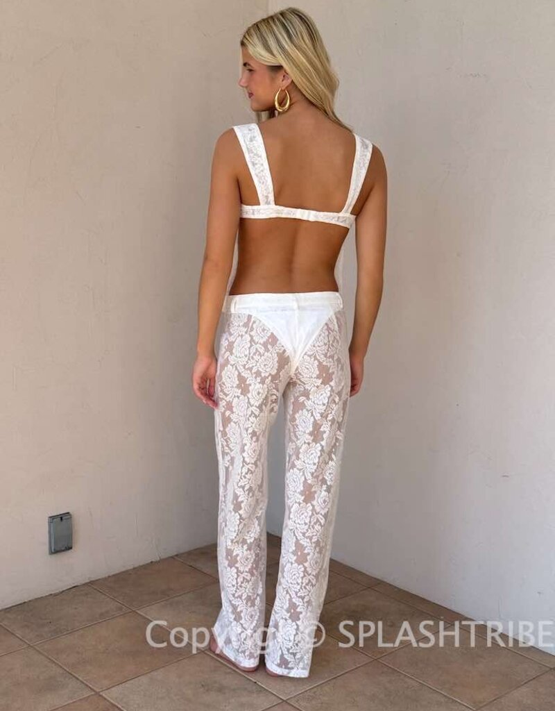 Langley Lace Low Rise Pants
