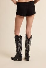 Cassidy Faux Suede Micro Shorts