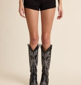 Cassidy Faux Suede Micro Shorts