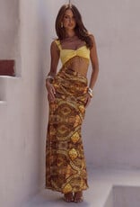 Alzona Cutout Maxi Dress
