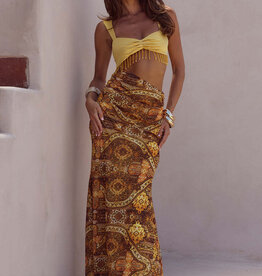Alzona Cutout Maxi Dress