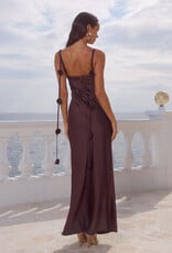 Lavena Floral Detail Maxi Dress