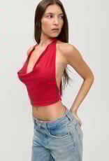 Frankies Bikinis X Jennie Briar Cloud Knit Halter Top