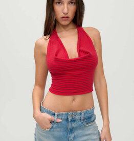 Frankies Bikinis X Jennie Briar Cloud Knit Halter Top