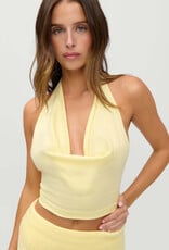 Frankies Bikinis X Jennie Briar Cloud Knit Halter Top