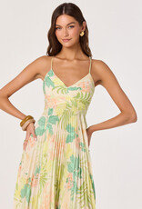 ASTR Blythe Floral Midi Dress