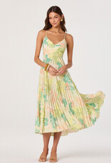 ASTR Blythe Floral Midi Dress