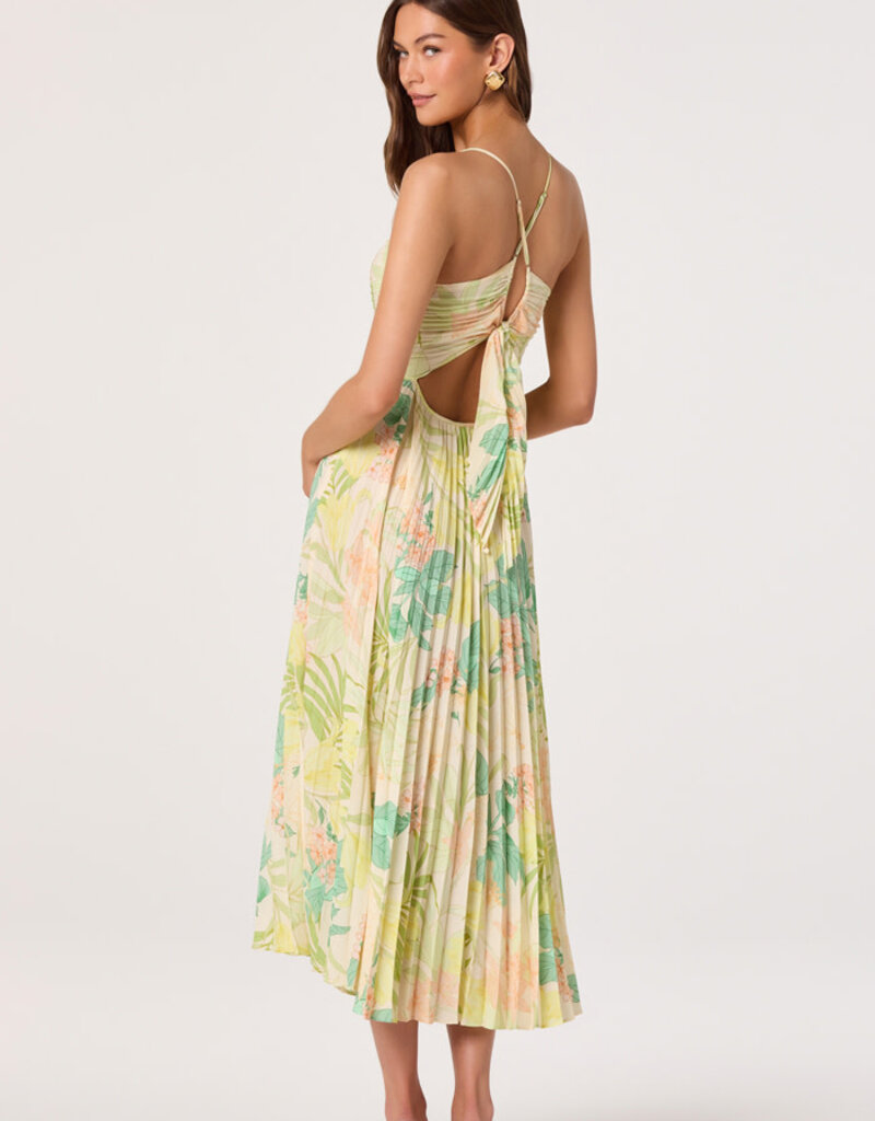 ASTR Blythe Floral Midi Dress