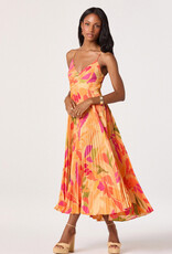 ASTR Blythe Floral Midi Dress