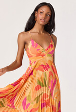 ASTR Blythe Floral Midi Dress