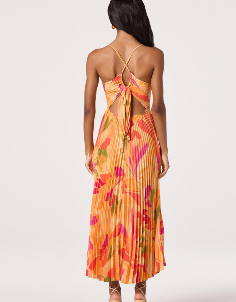 ASTR Blythe Floral Midi Dress