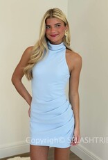 Chantel High Neck Mini Dress