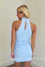 Chantel High Neck Mini Dress