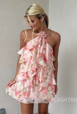 ASTR OFRA Floral Mini Dress