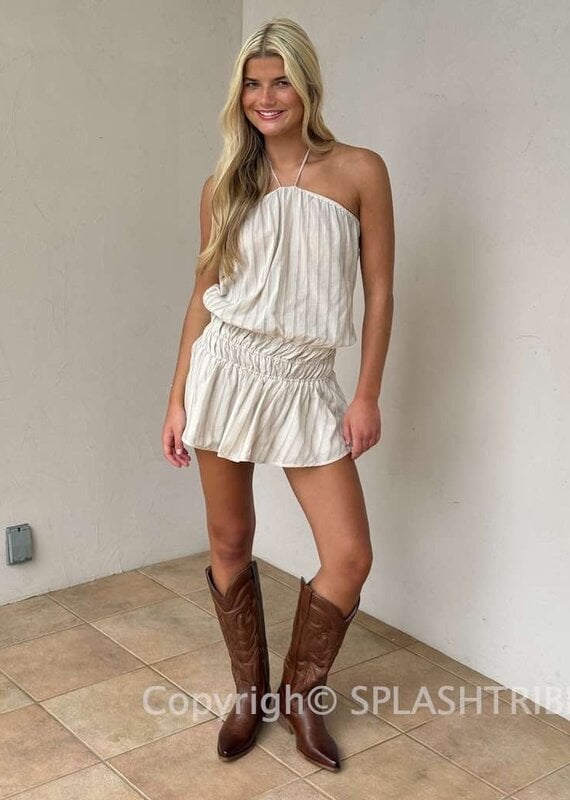 Mara Halter Mini Dress