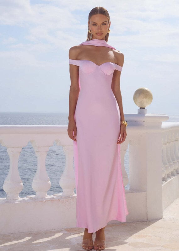 Raphaella Off Shoulder Maxi Dress