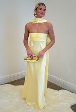 Elsa Strapless Scarf Maxi Dress