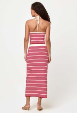 L Space Positano Striped Halter Top