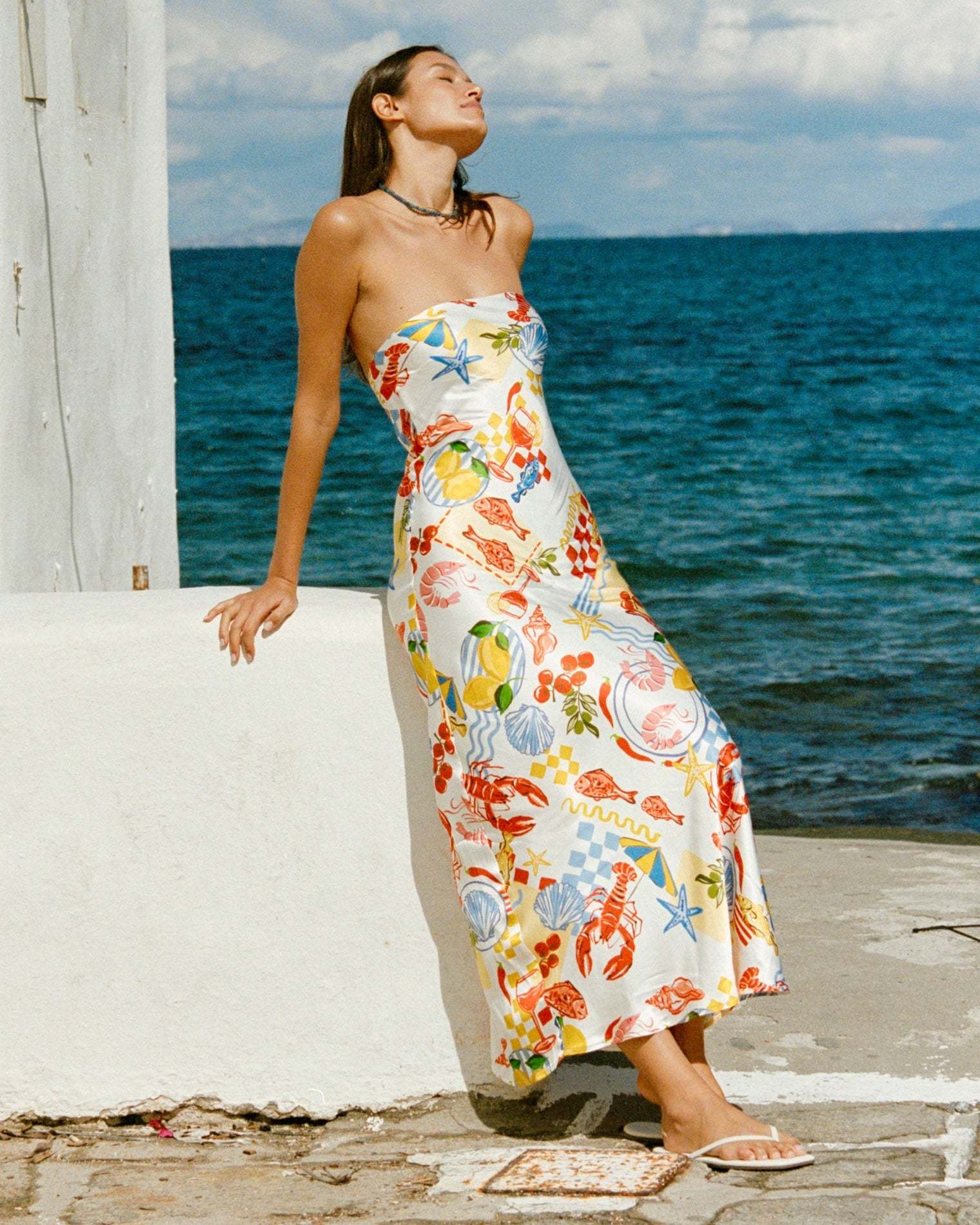 where should a dress fall Summer Love maxi dress – AB LUXE main image 1