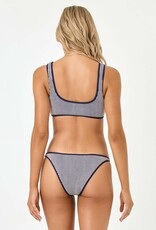 L Space Suzi Textured Bikini Botom Classic