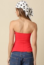 Kelley Strapless Tube Top