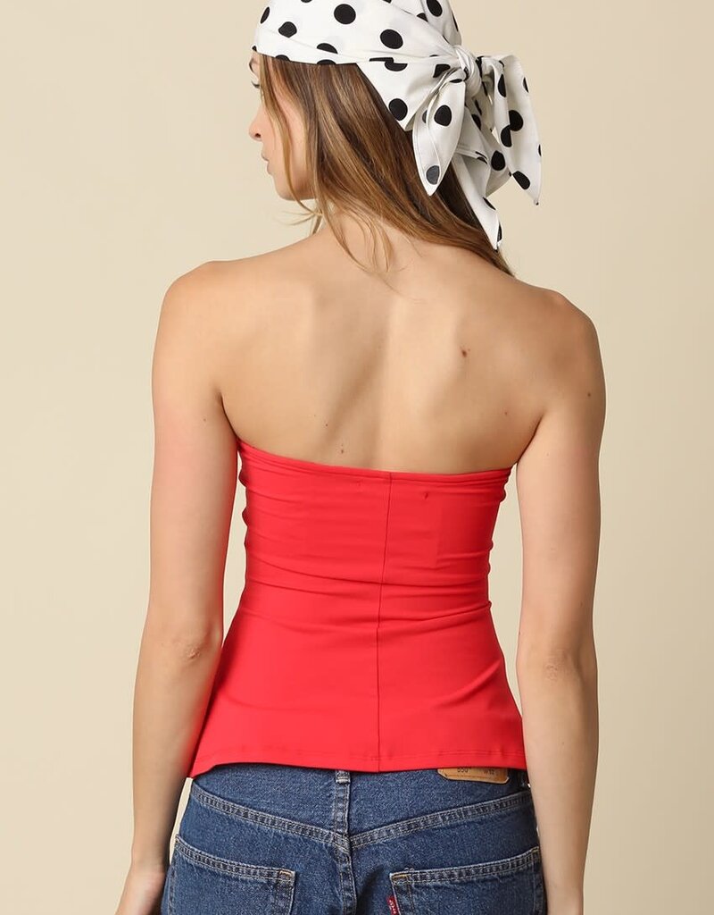 Kelley Strapless Tube Top