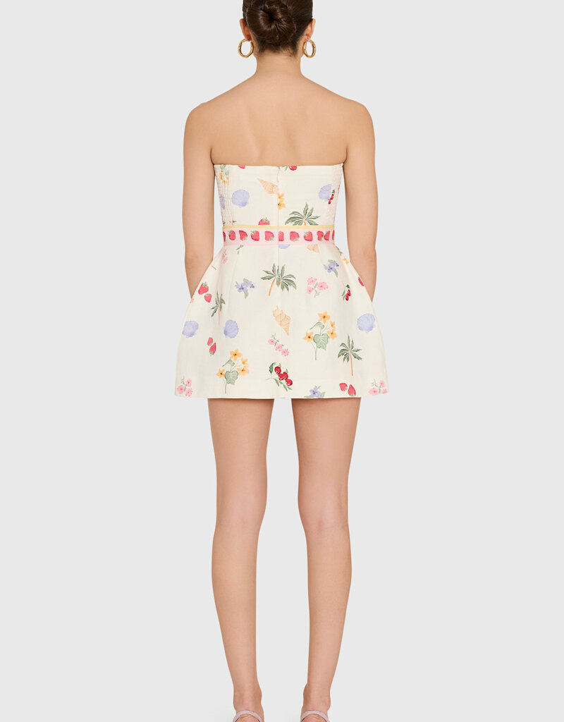 Strapless Bethany Mini Dress Romper