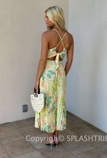 ASTR Blythe Floral Midi Dress