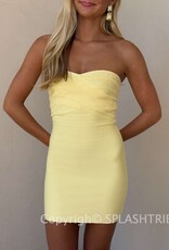 Sweetheart Bandage Mini Dress