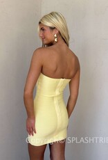 Sweetheart Bandage Mini Dress