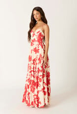 Cami Strap Tiered Floral Maxi Dress