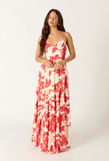 Cami Strap Tiered Floral Maxi Dress