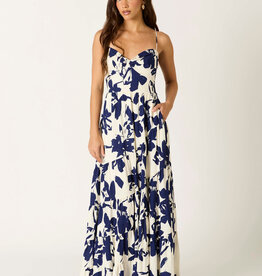 Cami Strap Tiered Floral Maxi Dress