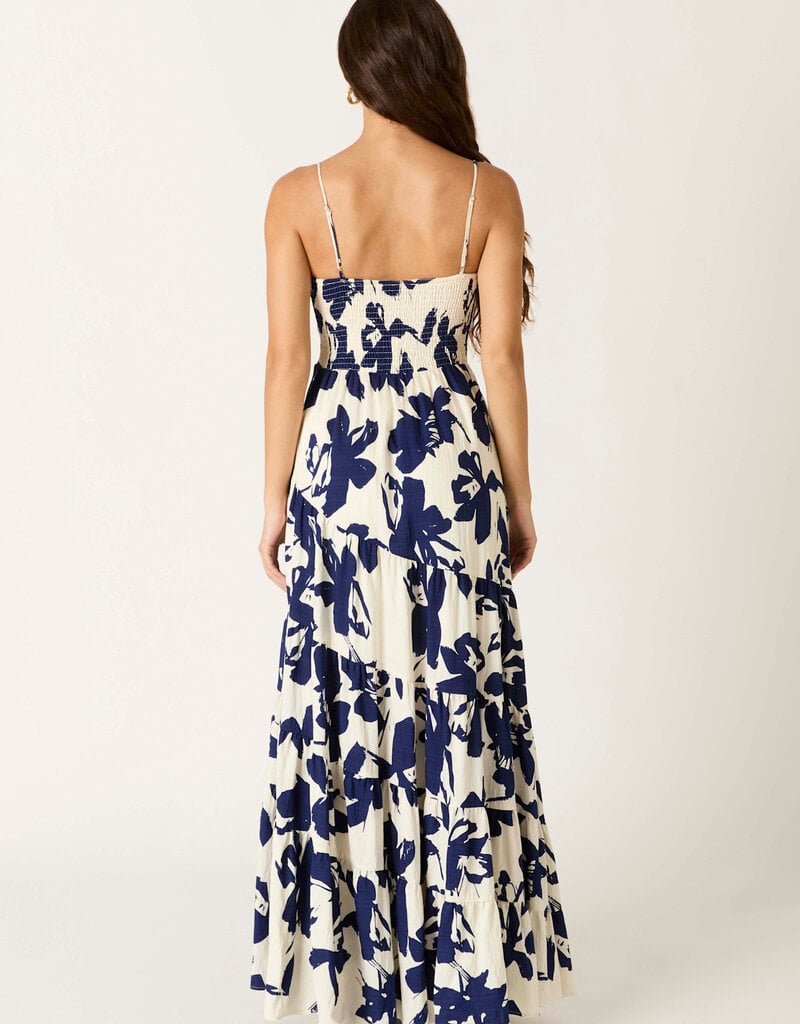 Cami Strap Tiered Floral Maxi Dress