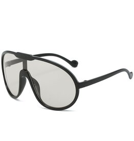 Oversized Frame Sunglasses Black2