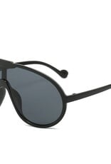 Oversized Frame Sunglasses Black