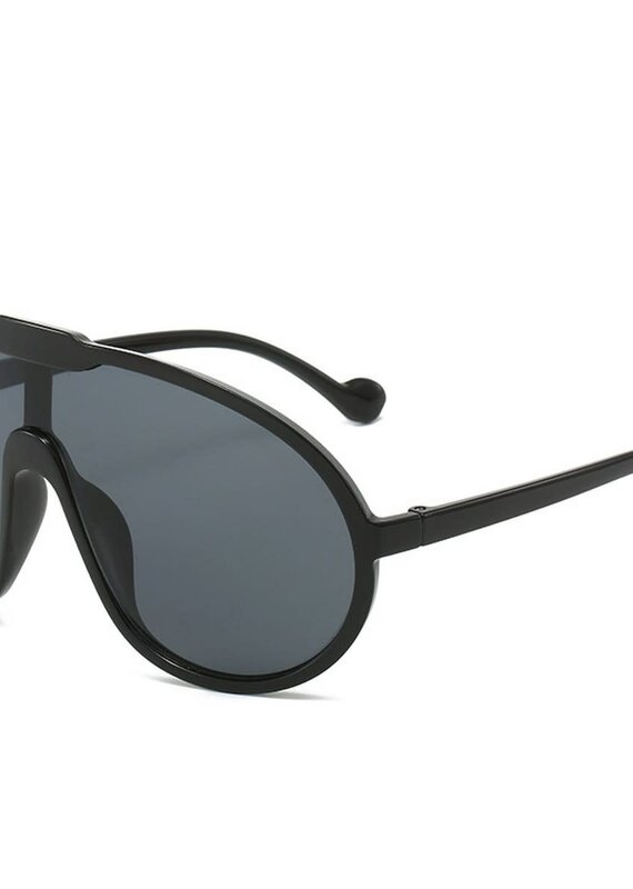 Oversized Frame Sunglasses Black