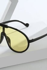 Oversized Frame Sunglasses Black3