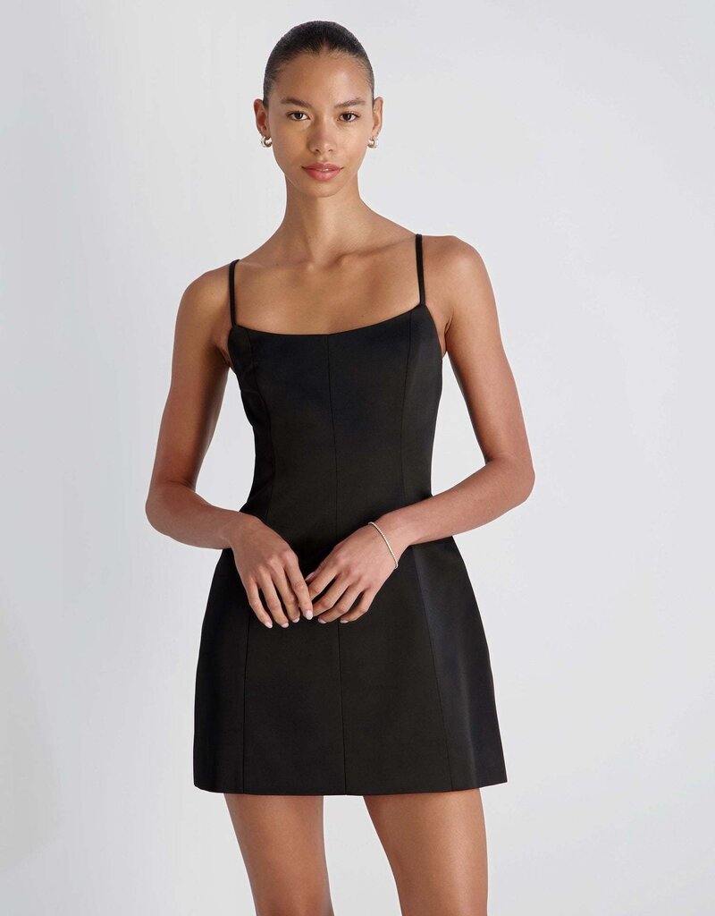 York Satin Mini Dress