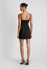York Satin Mini Dress