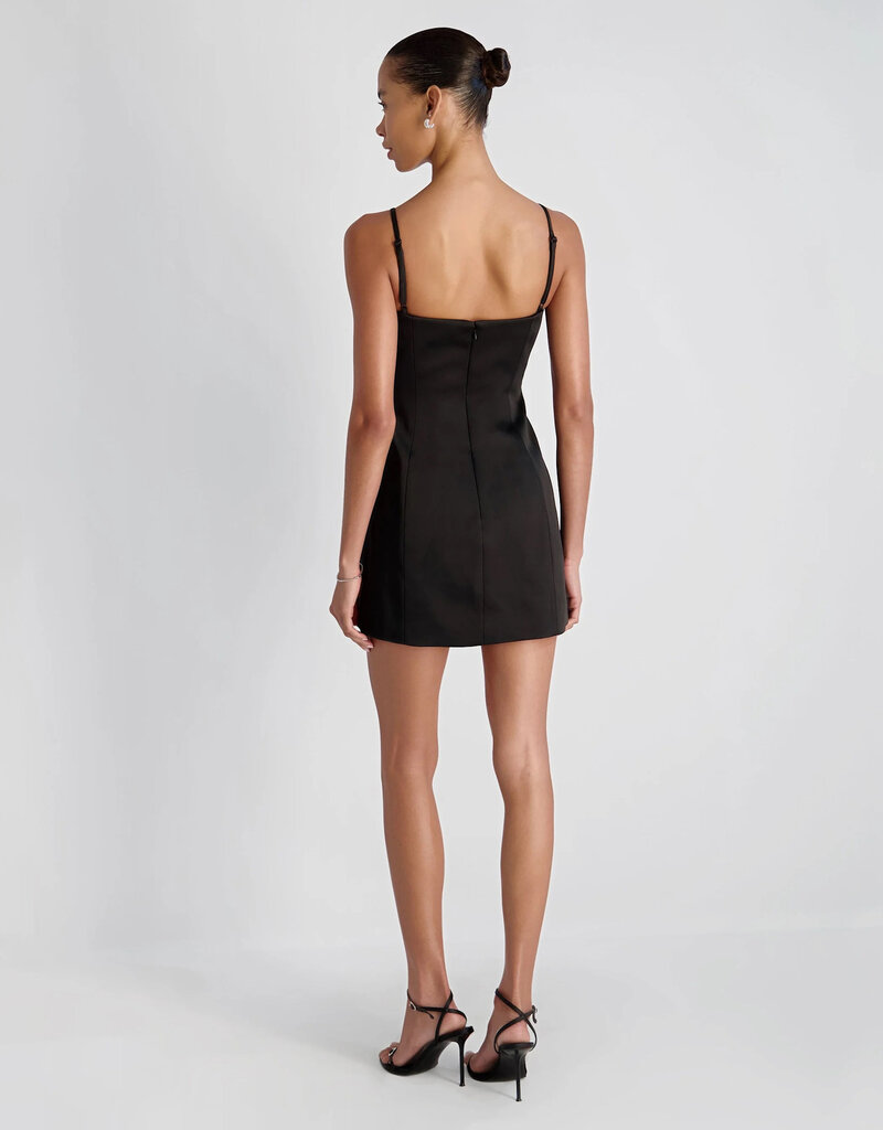 York Satin Mini Dress