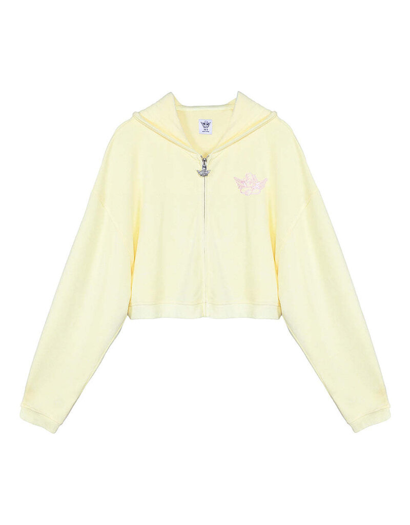 Boys Lie Boys Will Be Boys Who Lie Alex Zip Cropped Hoodie