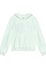 Boys Lie Hold My Phone Racer Hoodie